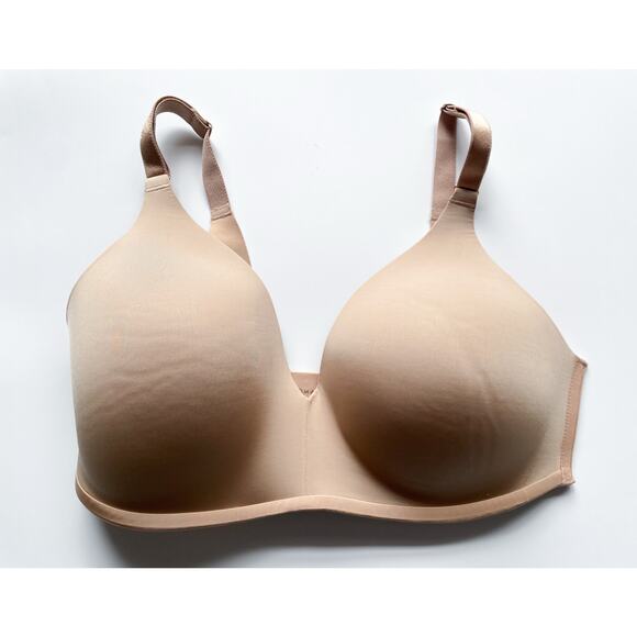 Soma Vanishing 360 Wireless Bra in Nude Size 36D - Picture 1 of 3